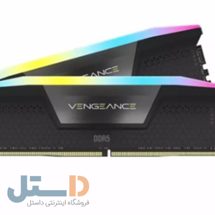 رم کورسیر سری VENGEANCE RGB 96GB DDR5 5600MHz CL40 Dual Channel -gallery-1 - https://www.dostell.com/