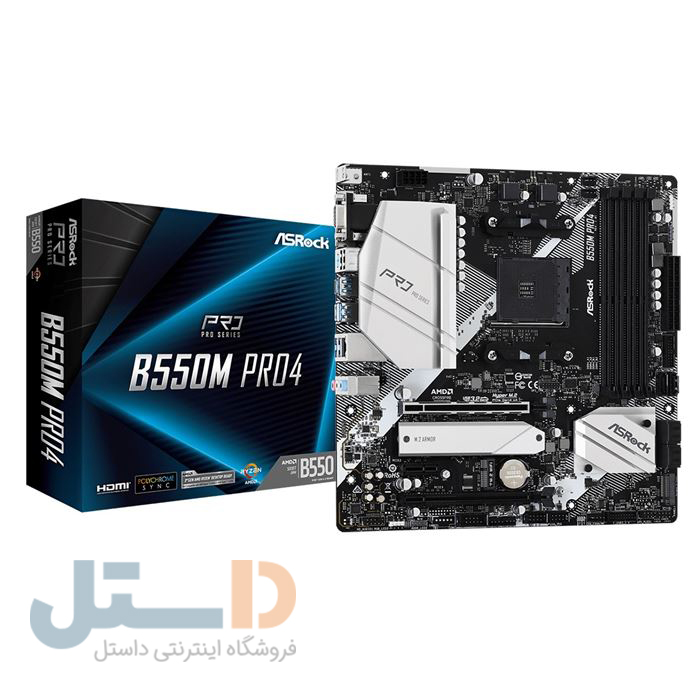 asrock b550m pro4 ddr4 amd am4 m atx motherboard