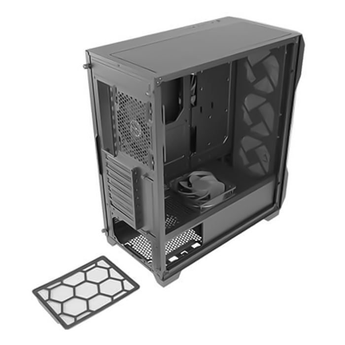 کیس گیمینگ انتک Case Antec DF600 Flux Black -gallery-8 - https://www.dostell.com/