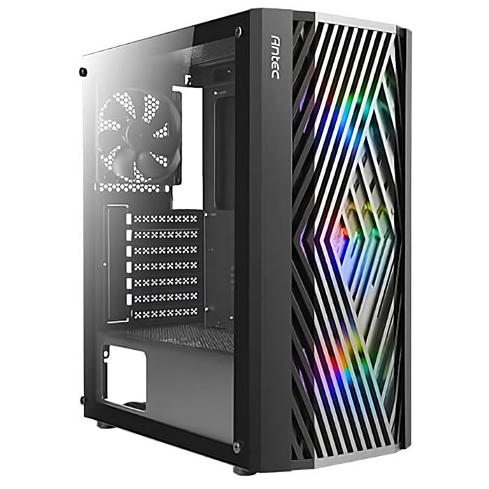 antec nx291 black gaming mid tower gaming case