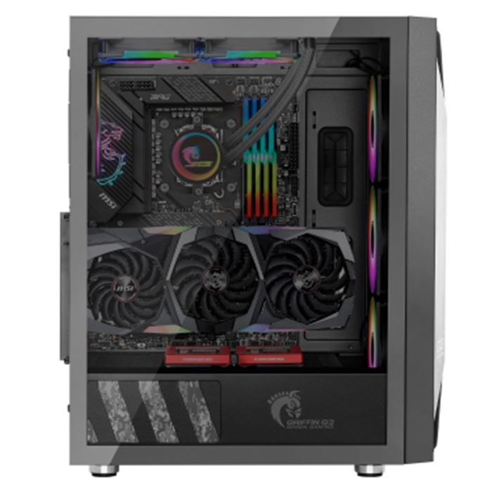 کیس گیمینگ گرین گریفین Case Green Griffin G3 Plus -gallery-2 - https://www.dostell.com/