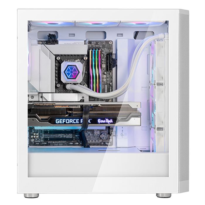 کیس سیلوراستون سفید Case SilverStone FARA 514X -gallery-2 - https://www.dostell.com/