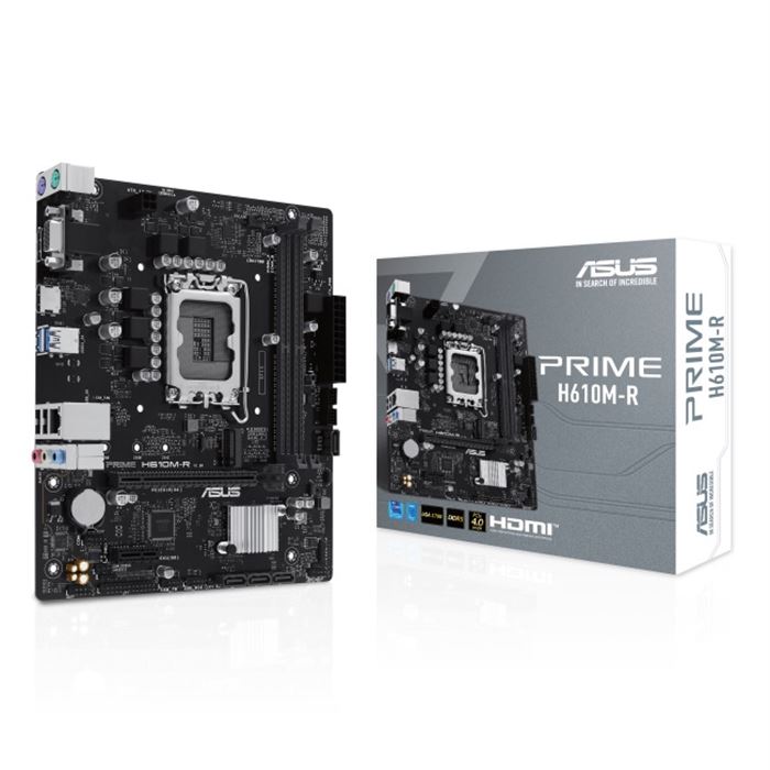 asus prime h610m r ddr5 lga1700 matx motherboard