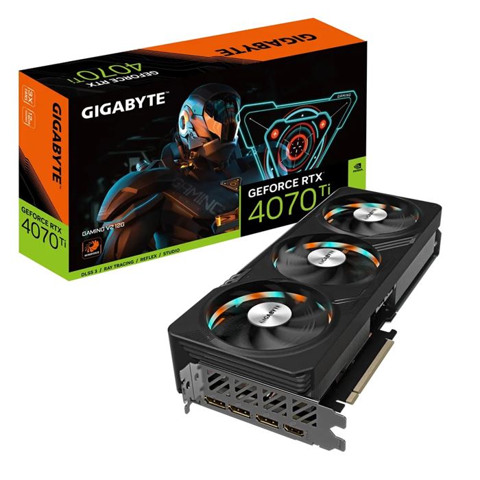 gigabyte geforce rtx 4070 ti gaming v2 12gb graphics card