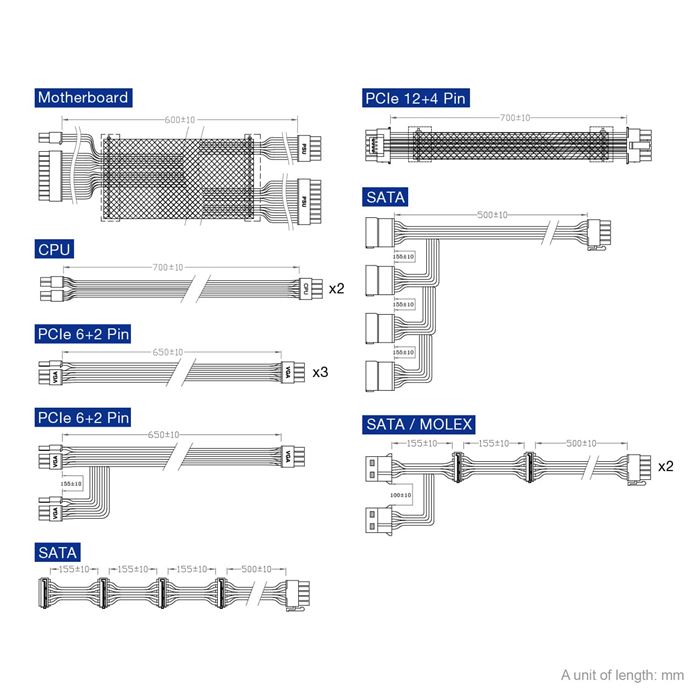 پاور اف اس پی 1000 وات Power FSP Hydro Ti PRO -gallery-5 - https://www.dostell.com/