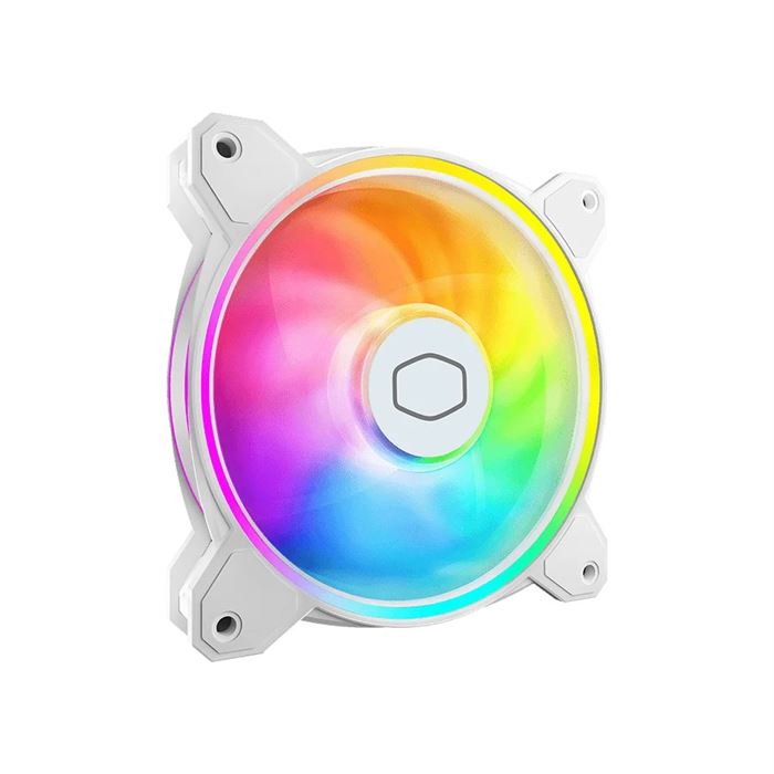 cooler master mf120 halo v2 white fan case