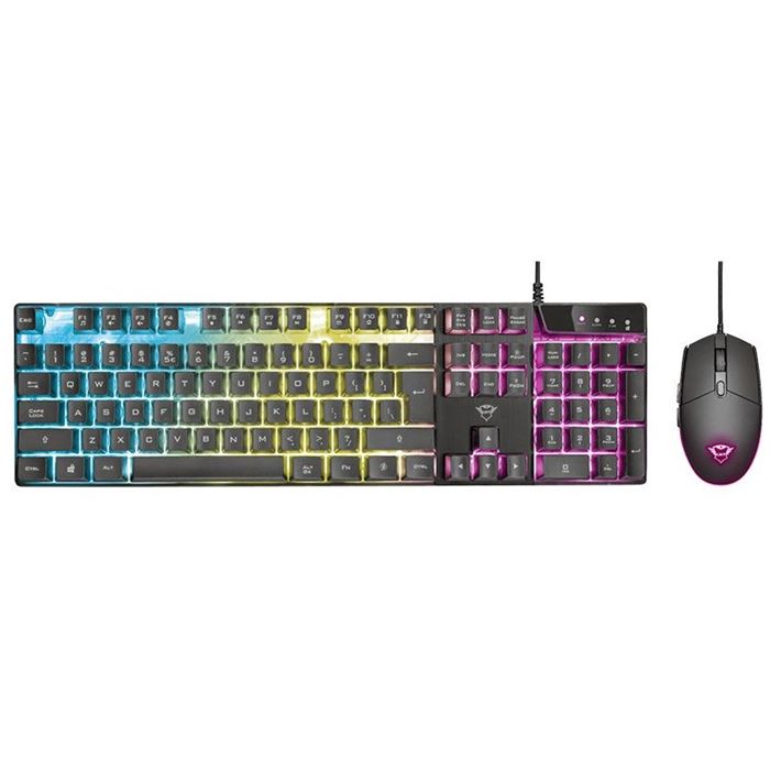 trust gxt 838 azor wired gaming keyboard and mouse