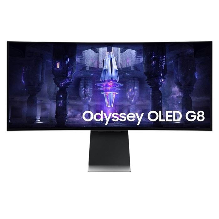 samsung odyssey oled g8 g85sb 34 inch uwqhd 0 03ms gtg 175hz curved gaming monitor