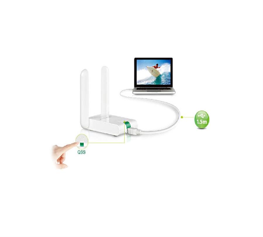 کارت شبکه بی سیم و Uاس بی تی پی لینک مدل TL-WN822N 300Mbps -gallery-3 - https://www.dostell.com/