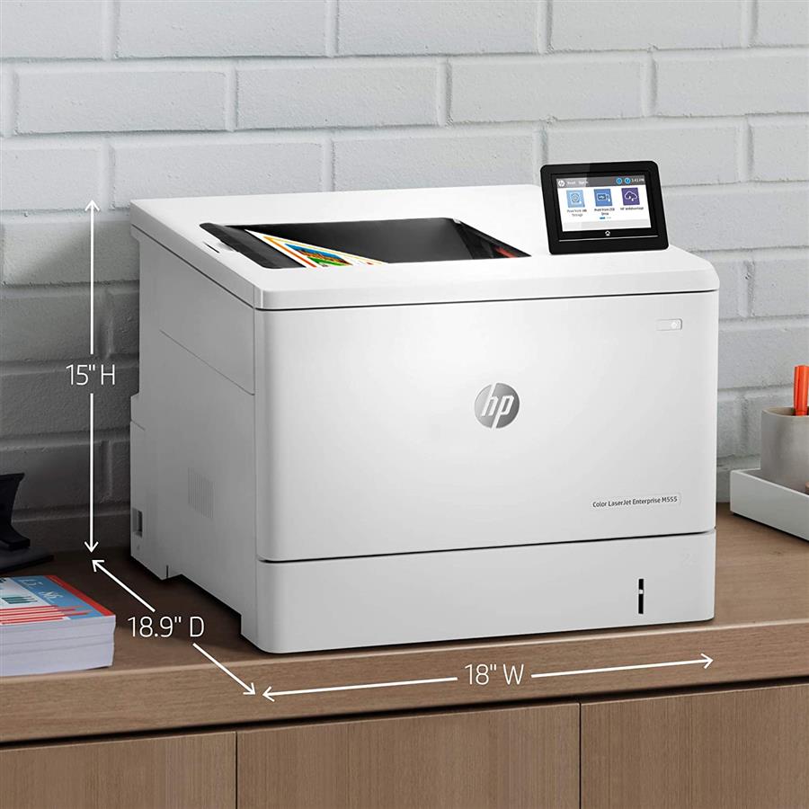 پرینتر لیزری رنگی اچ‌پی مدل LaserJet Enterprise M555dn -gallery-5 - https://www.dostell.com/