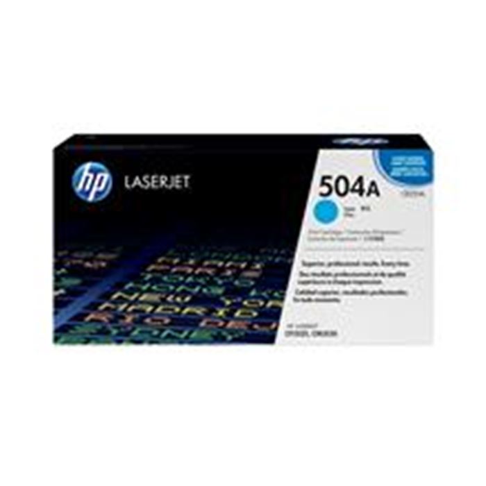 hp ce250a 504a black laserjet toner cartridge