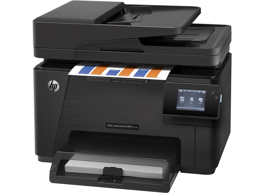 پرینتر چندکاره لیزری رنگی اچ پی مدل LaserJet Pro MFP M177fw -gallery-2 - https://www.dostell.com/