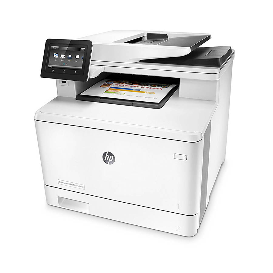 پرینتر رنگی لیزری اچ پی مدل LaserJet Pro MFP M477fdn -gallery-2 - https://www.dostell.com/