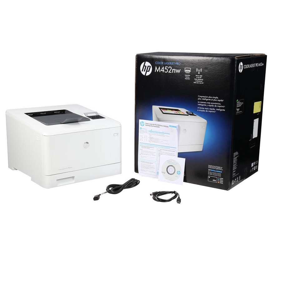 پرینتر لیزری رنگی اچ پی مدل LaserJet Pro M452nw -gallery-7 - https://www.dostell.com/