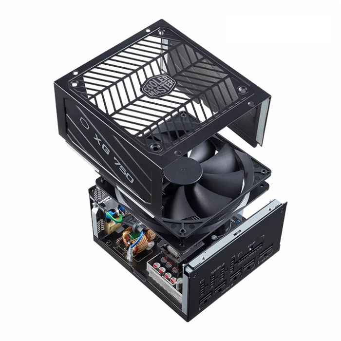 پاور 750 وات کولرمستر XG750 PLATINUM Full Modular -gallery-2 - https://www.dostell.com/