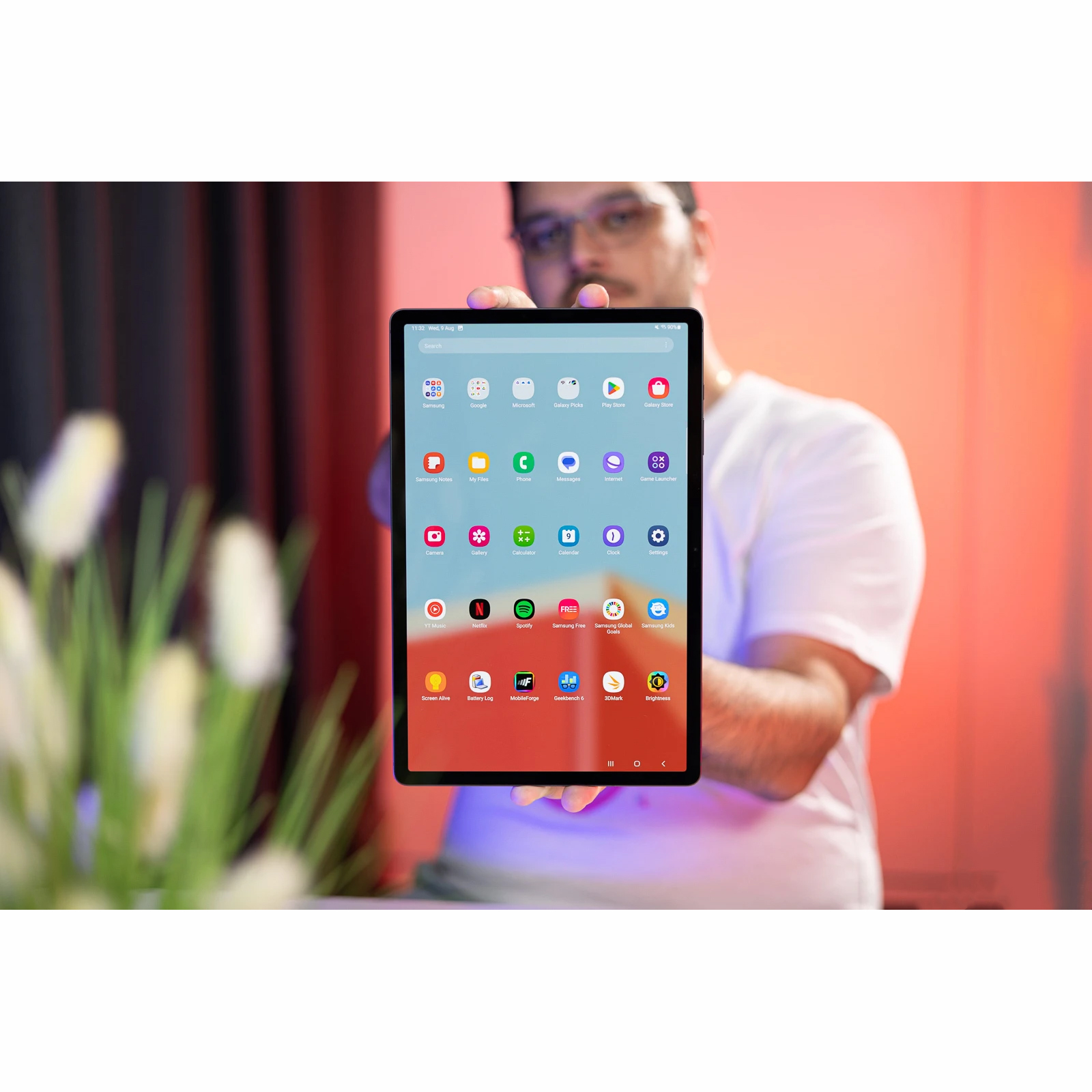 تبلت سامسونگ مدل Galaxy Tab S9 Plus SM-X816 ظرفیت 256 گیگابایت و رم 12 گیگابایت -gallery-6 - https://www.dostell.com/