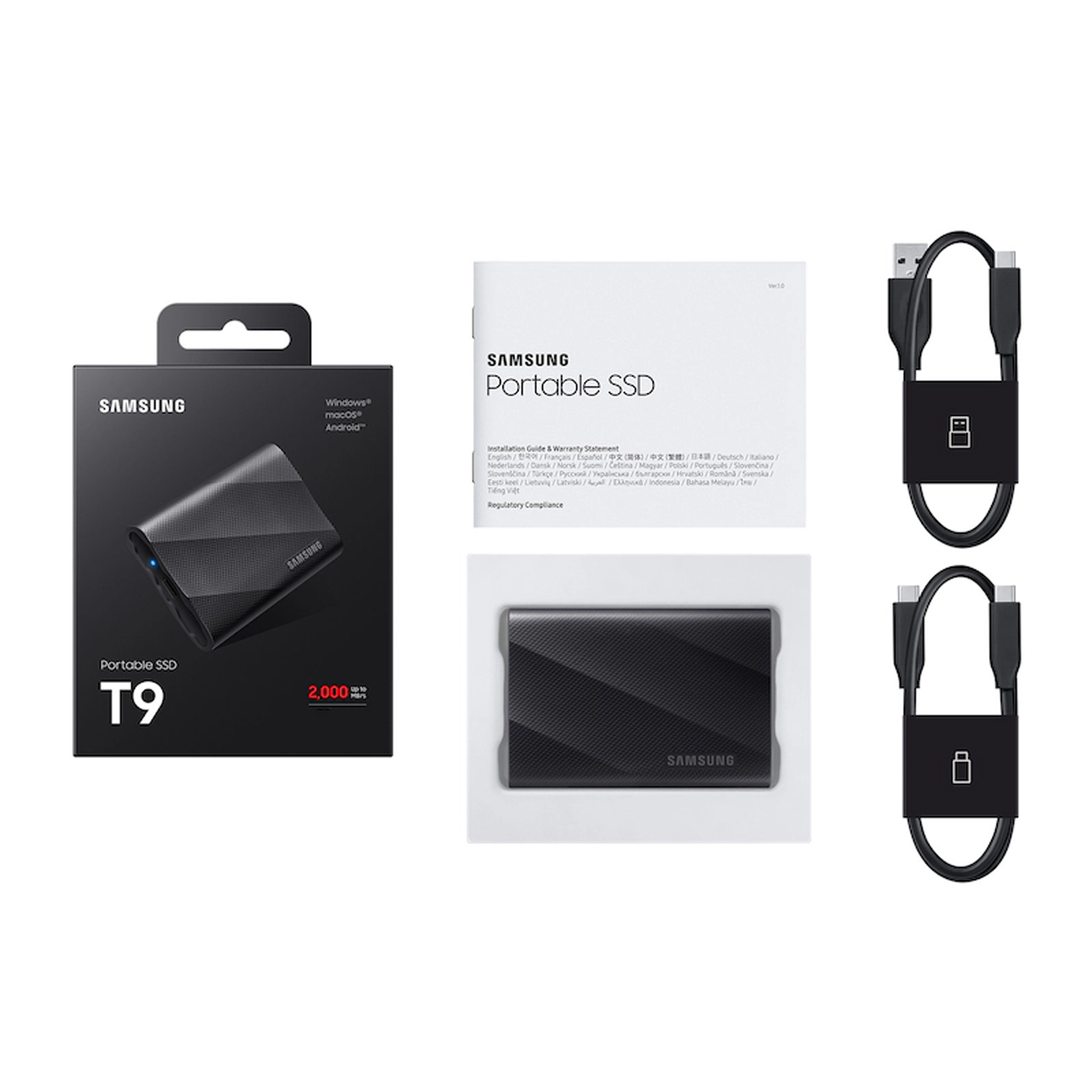 حافظه SSD اکسترنال سامسونگ مدل Portable SSD T9 ظرفیت 4 ترابایت -gallery-4 - https://www.dostell.com/