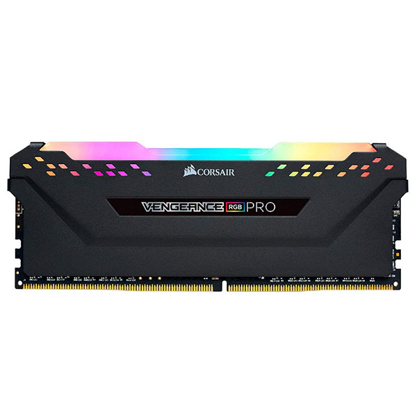 رم دسکتاپ ddr4 دو کاناله 3600 مگاهرتز cl18 کورسیر مدل vengeance rgb pro ظرفیت 16 گیگابایت