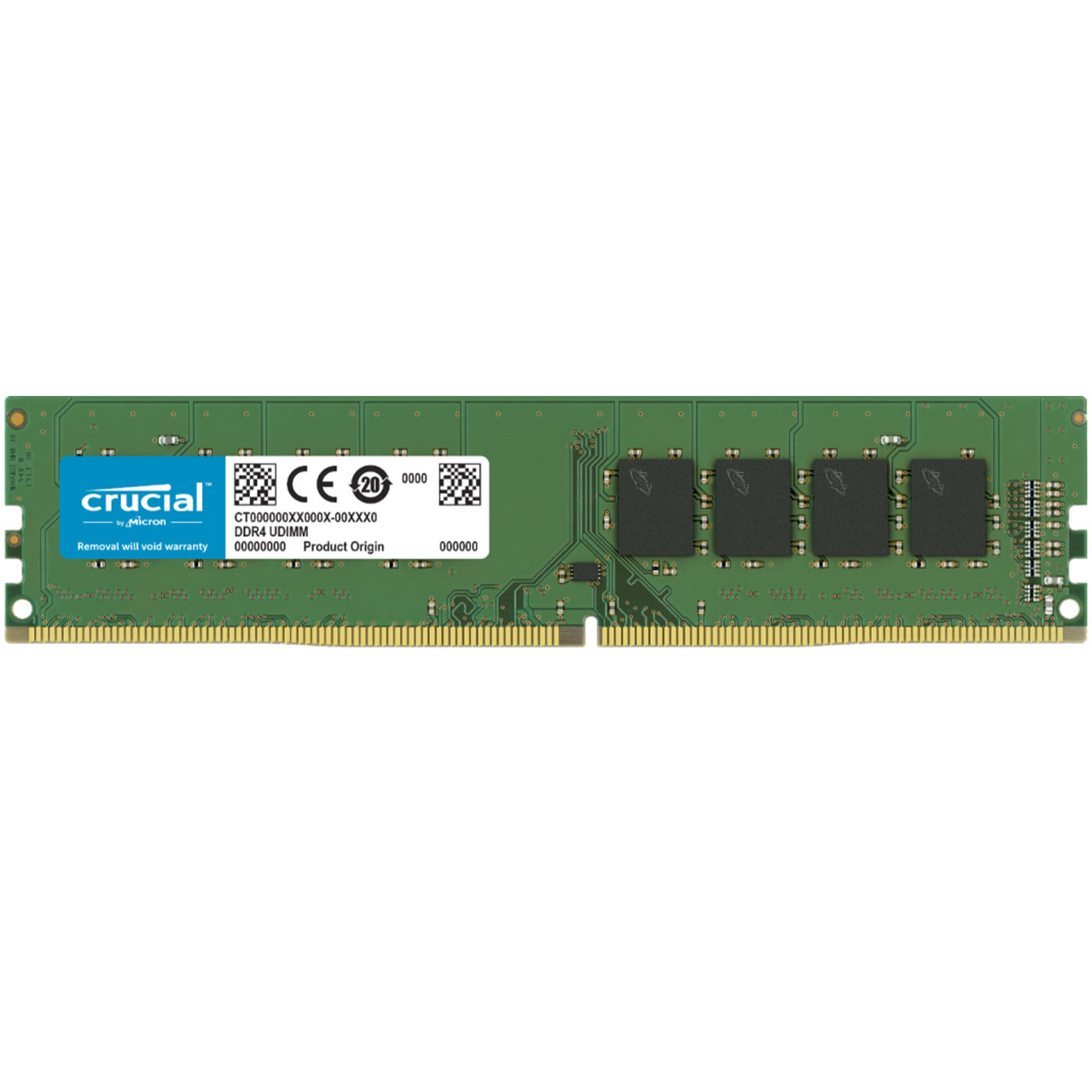 رم دسکتاپ ddr4 تک کاناله 2666 مگاهرتز کروشیال مدل cl19 ظرفیت 4 گیگابایت 1