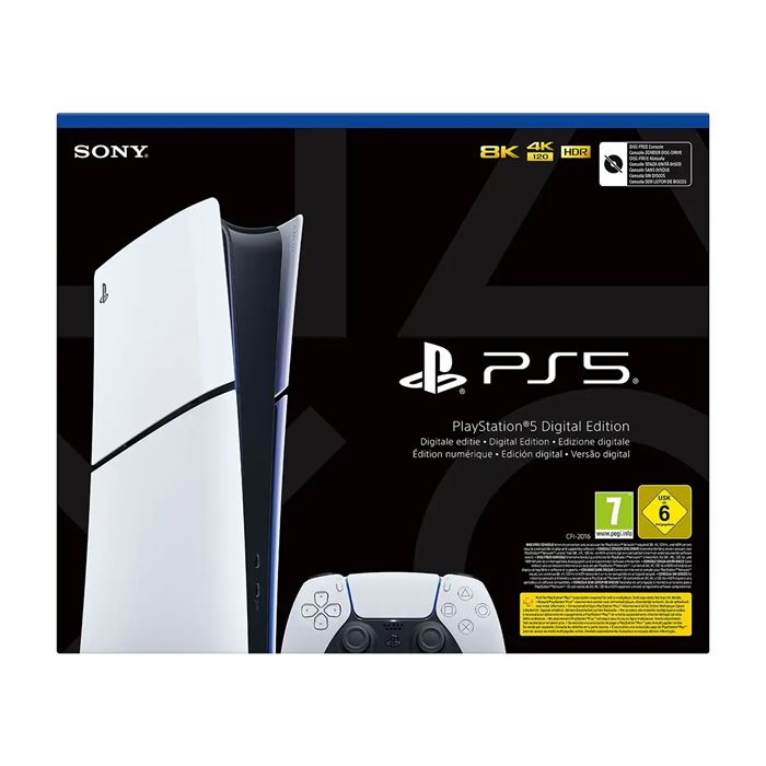 کنسول بازی سونی مدل PlayStation 5 Digital Slim ظرفیت 1 ترابایت (به همراه دسته اضافی قرمز ) ریجن ژاپن 2000 -gallery-3 - https://www.dostell.com/