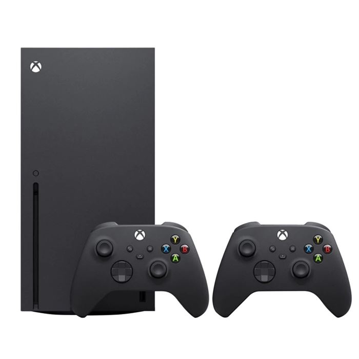 microsoft xbox series x 1tb with an extra game pad gaming console