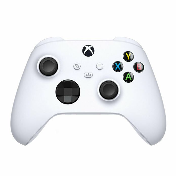 microsoft xbox series x white wireless controller