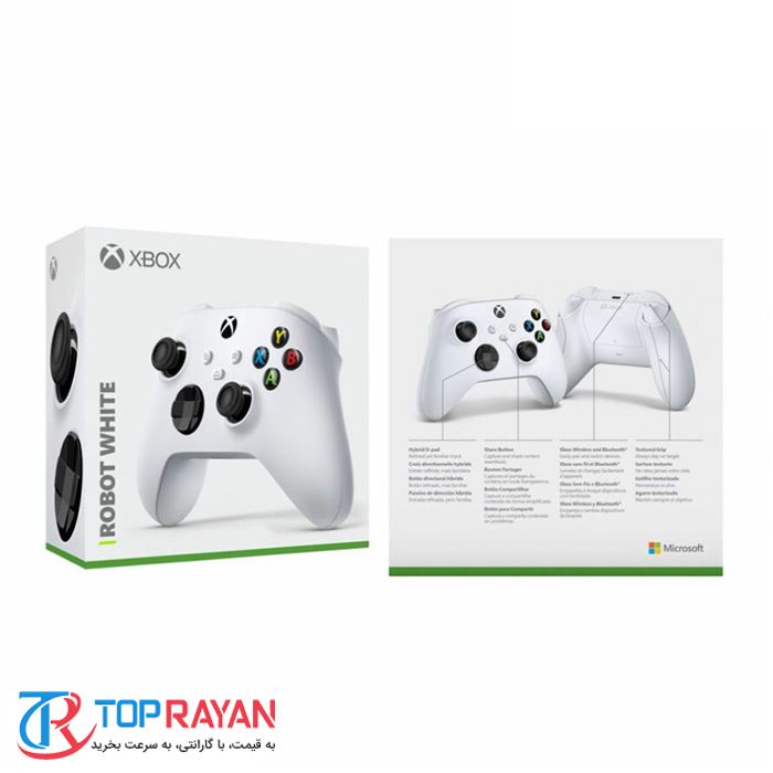 دسته بازی بیسیم ایکس باکس مایکروسافت مدل Xbox Series X White -gallery-2 - https://www.dostell.com/