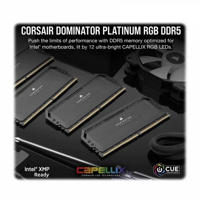 رم دوکاناله دسکتاپ کرسیر سری Dominator Platinum RGB با ظرفیت (16GBx2)32 گیگابایت و فرکانس 6000 گیگاهرتز -gallery-5 - https://www.dostell.com/