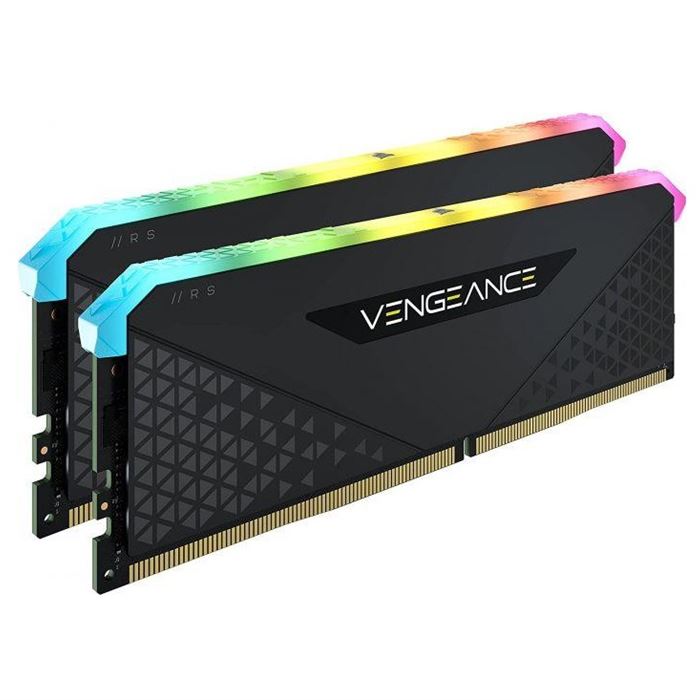 رم کورسیر VENGEANCE RGB Black 32GB 16GB×2 4000MHz CL18 -gallery-2 - https://www.dostell.com/