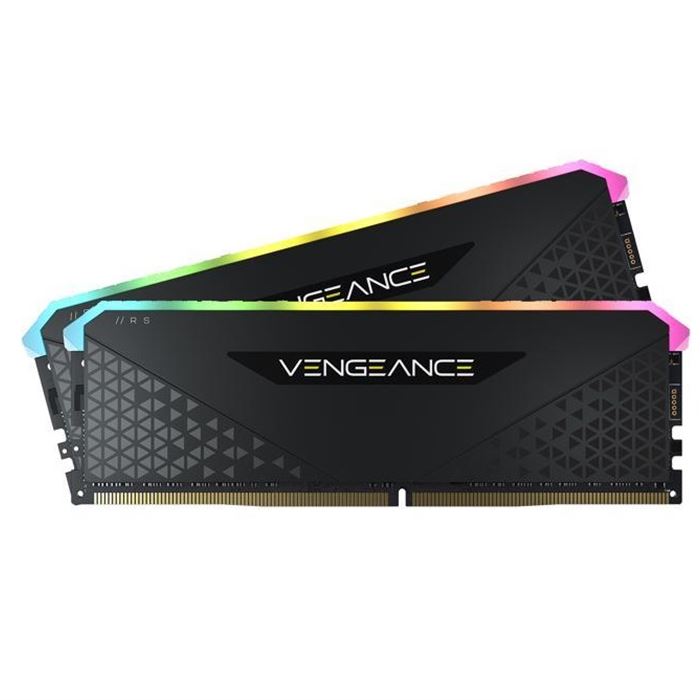 رم کورسیر VENGEANCE RGB Black 32GB 16GB×2 4000MHz CL18 -gallery-3 - https://www.dostell.com/