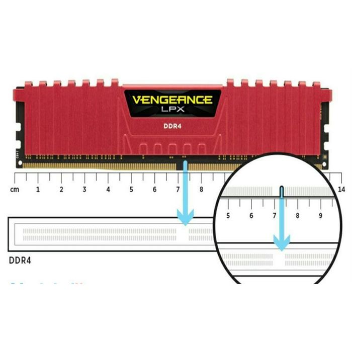 رم کرسیر سری Vengeance LPX با ظرفیت 32 گیگابایت و فرکانس 3200 مگاهرتز -gallery-4 - https://www.dostell.com/