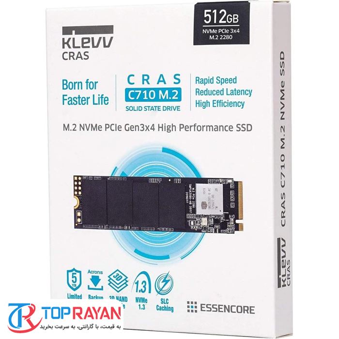 حافظه SSD اینترنال کلو مدل CRAS C710 ظرفیت 512 گیگابایت -gallery-3 - https://www.dostell.com/