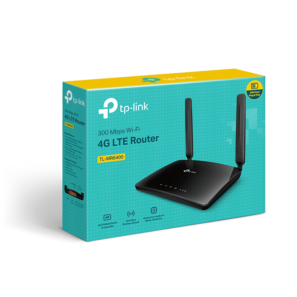 روتر 4G LTE تی پی-لینک مدل TL-MR6400 V5 -gallery-8 - https://www.dostell.com/