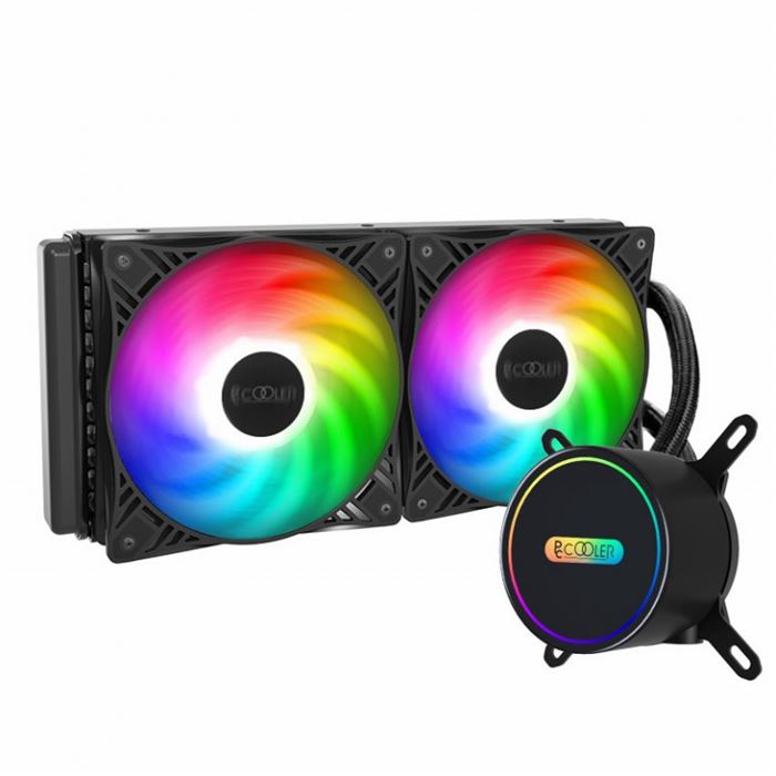 pccooler gi cl240vc cpu air cooler argb