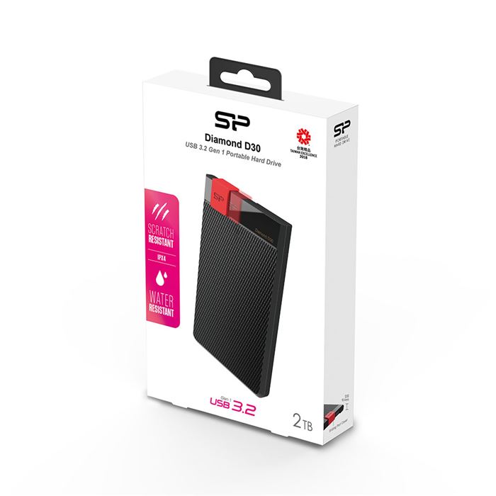 silicon power d30 external hard drive 2tb