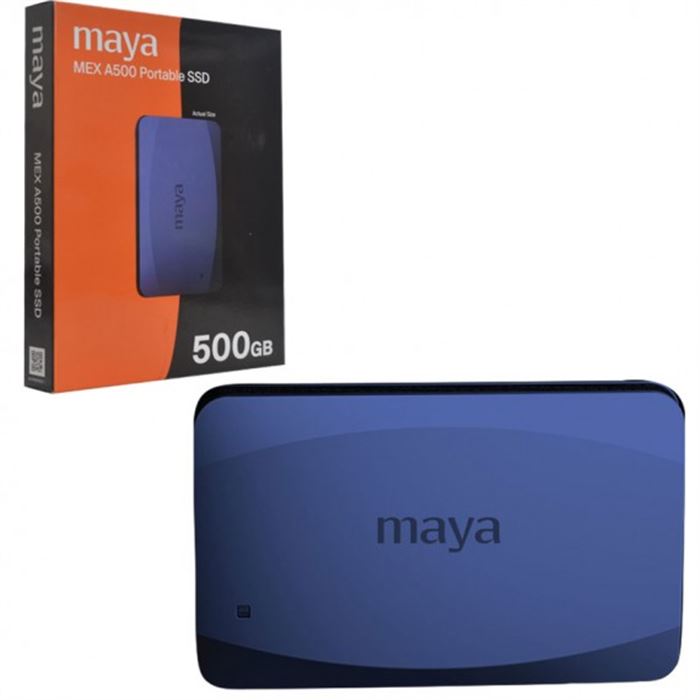 maya mex a500 500gb external solid state drive