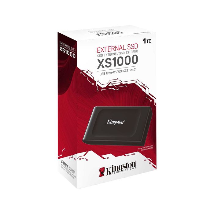 kingston xs1000 1tb solid state external ssd drive