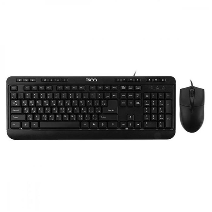 tsco tkn 8052 wired keyboard and mouse