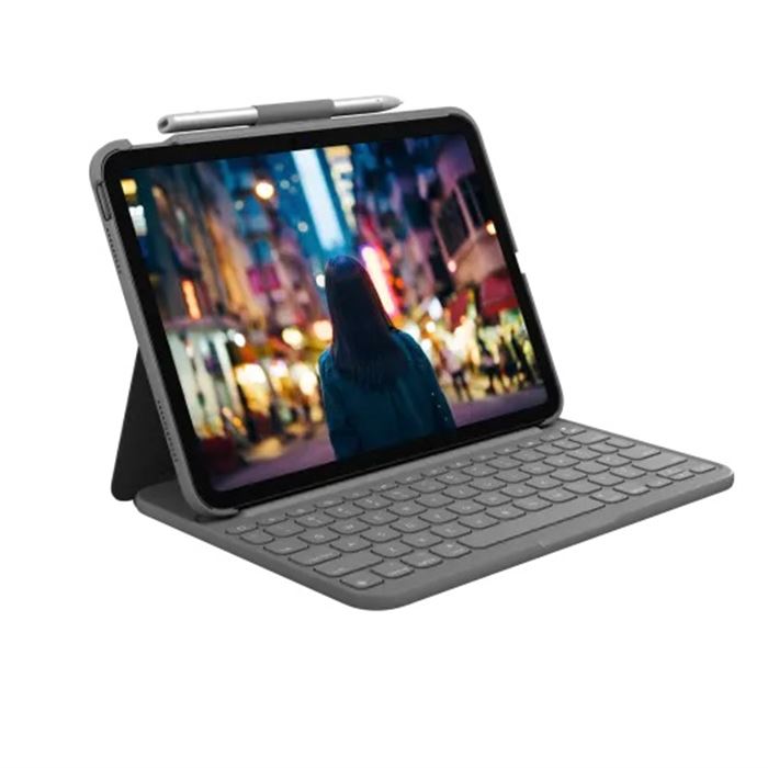 کیف و کیبورد آیپد لاجیتک مدل SLIM FOLIO -gallery-2 - https://www.dostell.com/