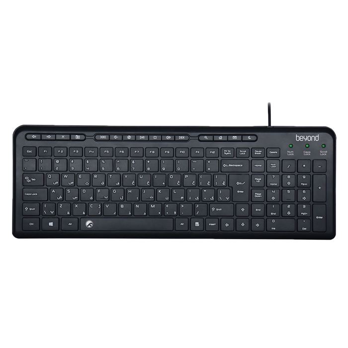 beyond bk 3441 keyboard with persian letters