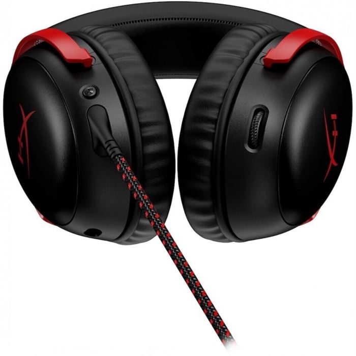 هدست گیمینگ با سیم هایپرایکس HyperX Cloud III Black/Red -gallery-4 - https://www.dostell.com/