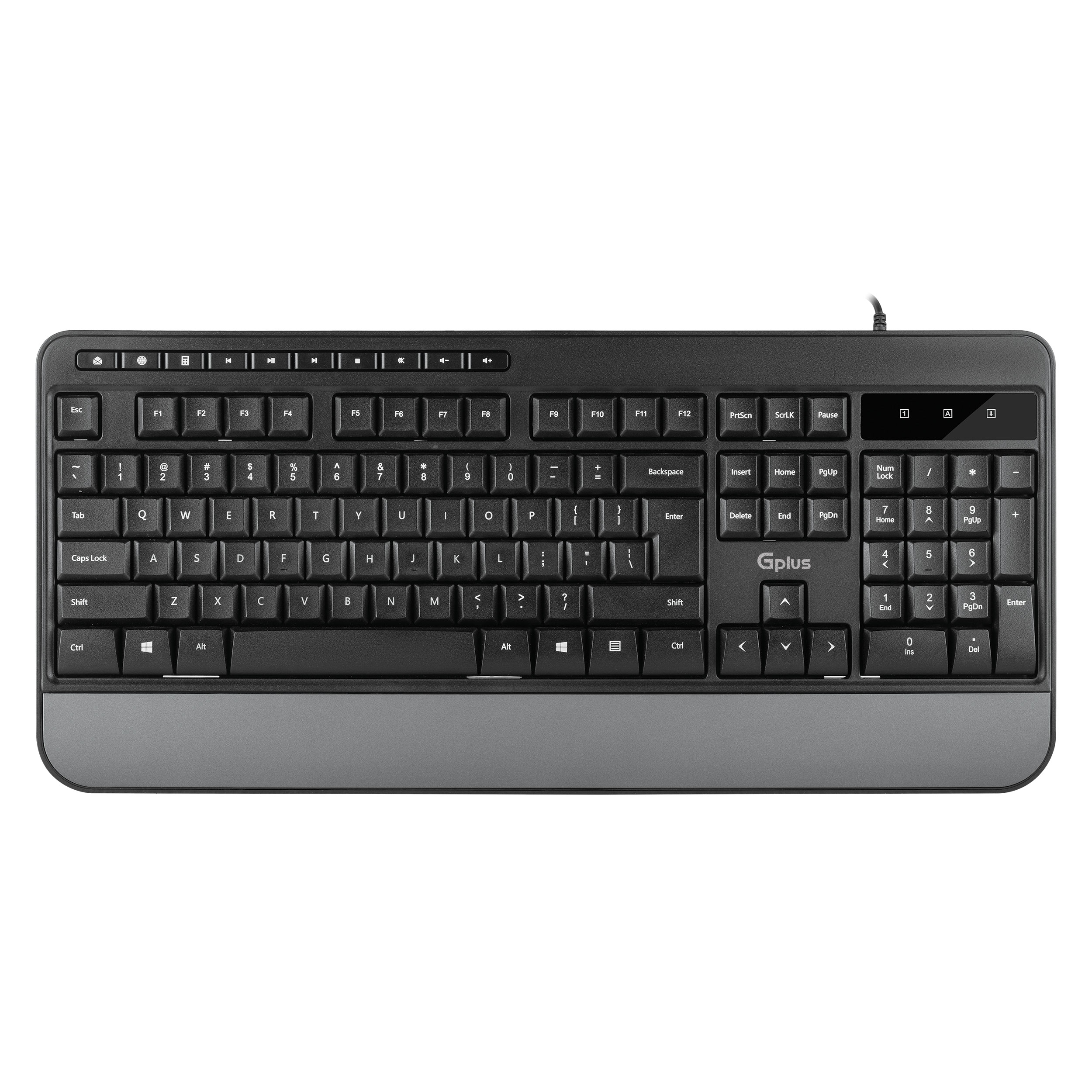 کیبورد و ماوس جی پلاس مدل GMK-C320W -gallery-2 - https://www.dostell.com/