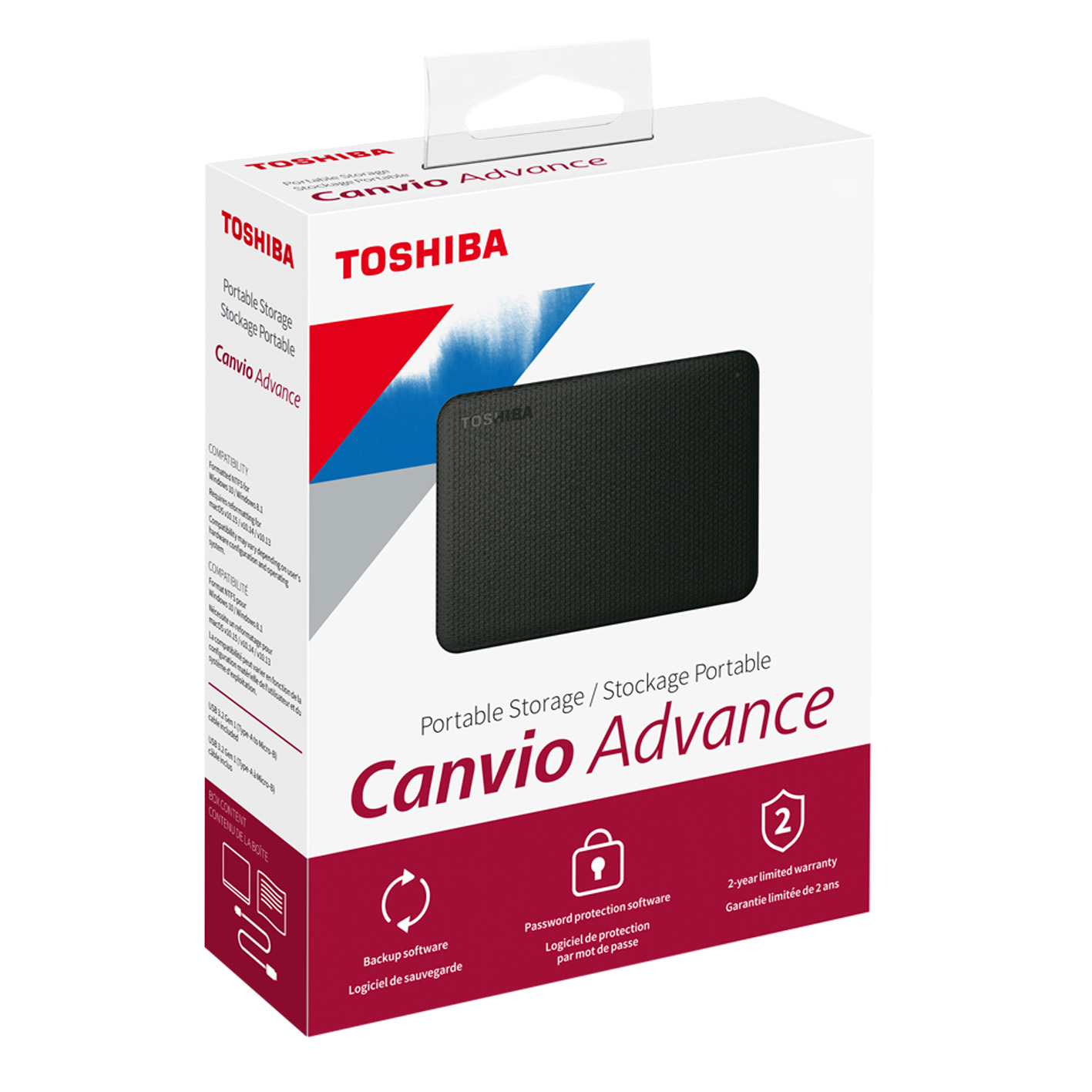 هارد اکسترنال توشیبا مدل Canvio Advance ظرفیت 4 ترابایت -gallery-7 - https://www.dostell.com/