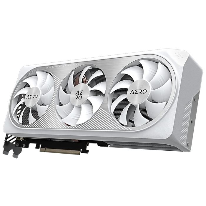 کارت گرافیک گیگابایت سفید GeForce RTX 4070 AERO OC 12GB White -gallery-2 - https://www.dostell.com/