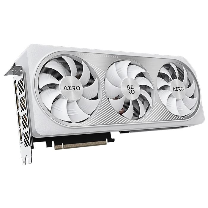 کارت گرافیک گیگابایت سفید GeForce RTX 4070 AERO OC 12GB White -gallery-3 - https://www.dostell.com/