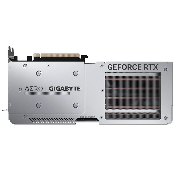 کارت گرافیک گیگابایت سفید GeForce RTX 4070 AERO OC 12GB White -gallery-5 - https://www.dostell.com/