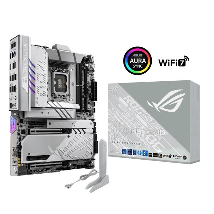 asus rog maximus z890 apex lga 1851 ddr5 atx motherboard