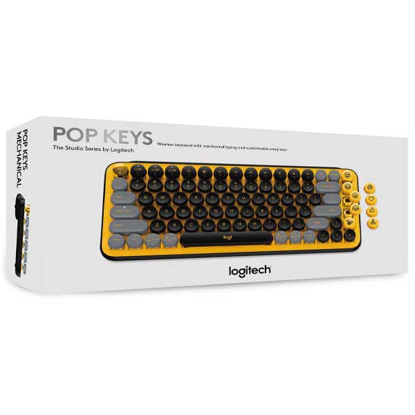 کیبورد لاجیتک مدل POP KEYS -gallery-3 - https://www.dostell.com/