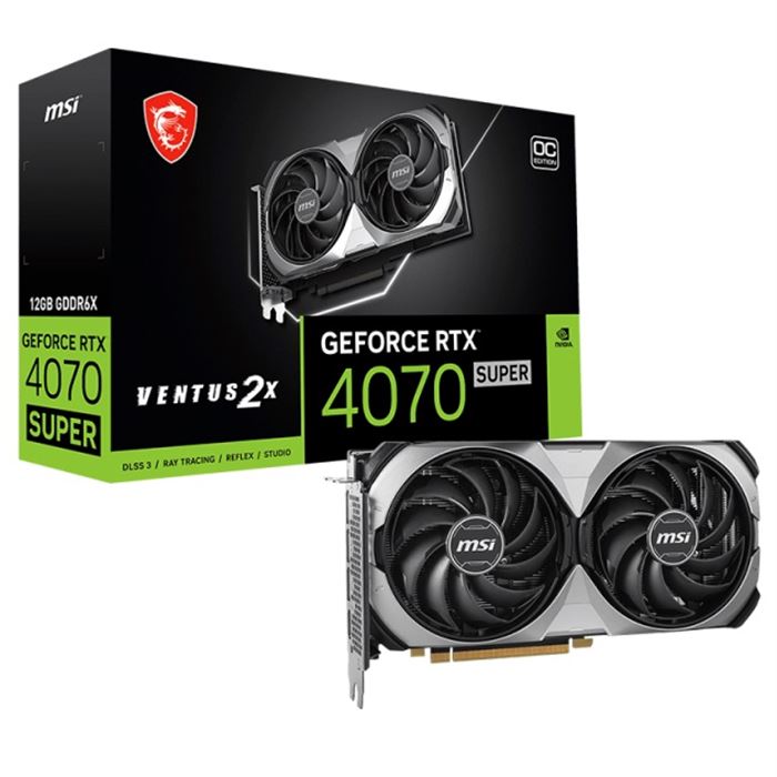 کارت گرافیک ام اس آی GeForce RTX 4070 Super 12GB Ventus 2X OC -gallery-5 - https://www.dostell.com/