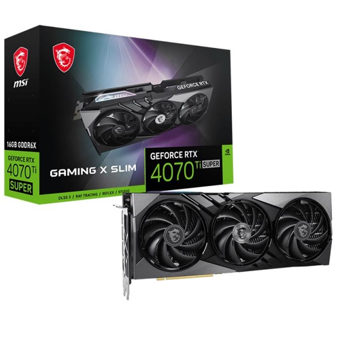 کارت گرافیک ام اس آی GeForce RTX 4070 Ti Super 16GB Gaming X Slim -gallery-7 - https://www.dostell.com/